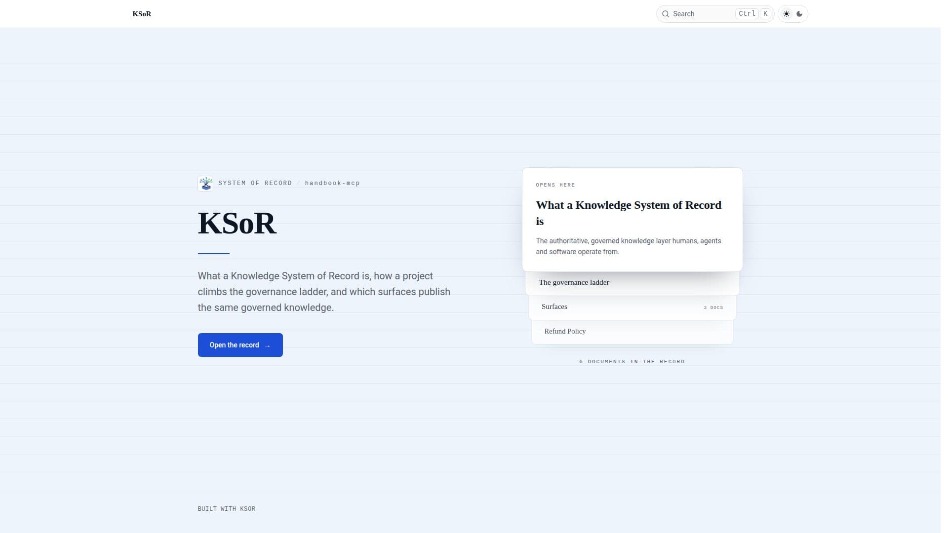 KSOR screenshot 1
