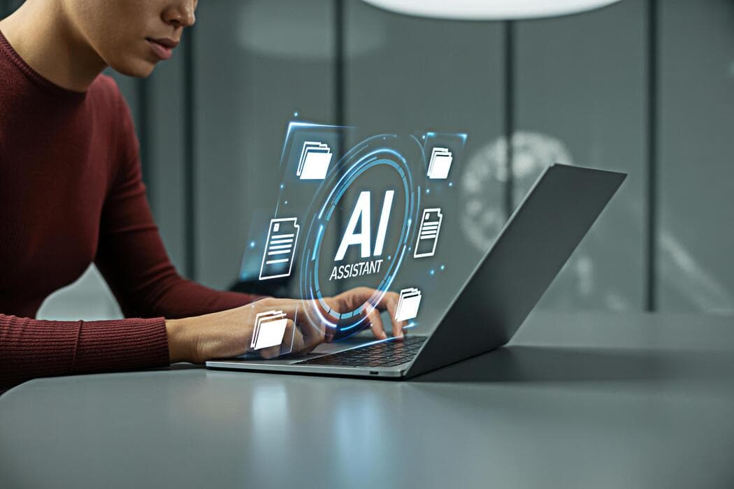 An operator supervising automated data flows between business systems