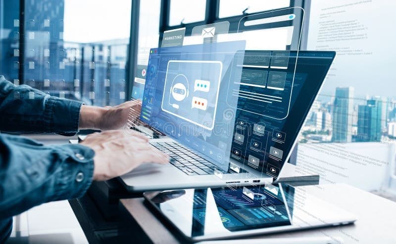 Developer building a multi-screen SaaS product interface