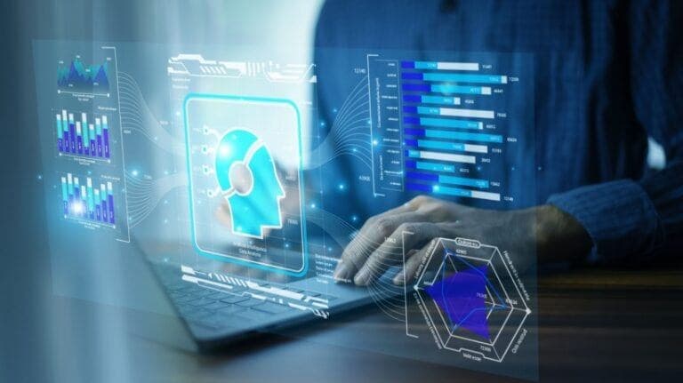 A retrieval-augmented chatbot answering questions from a company knowledge base